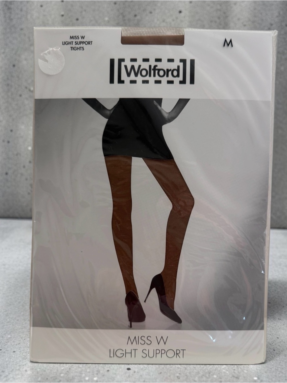 New! WOLFORD Costa Brava MISS W 40 LIGHT SUPPORT TIGHTS Size MEDIUM